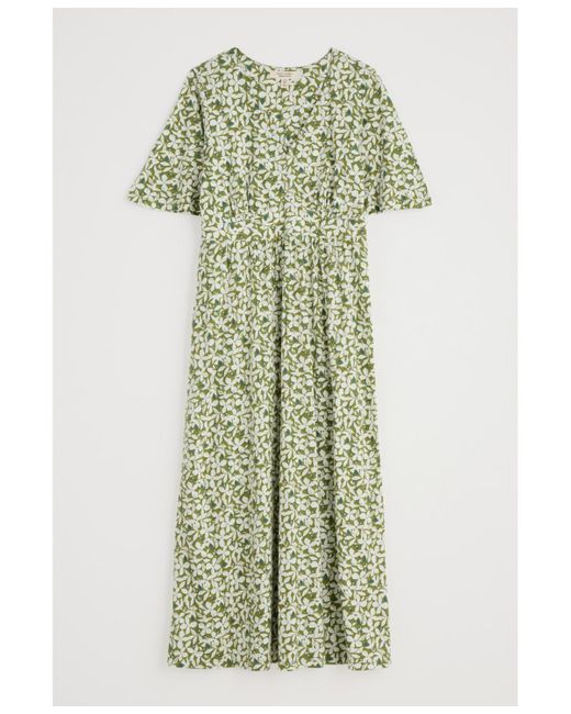 Seasalt Cornwall Multicolor Chateaux Half Sleeve Dress