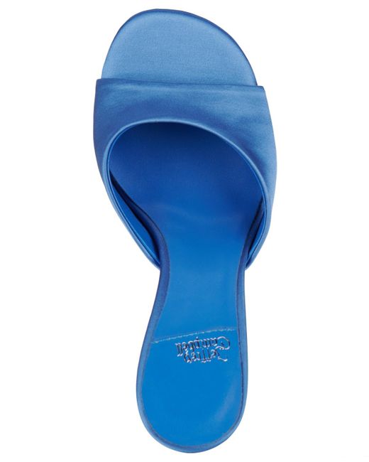 Jeffrey Campbell Blue Mew-2 Sculpted Vinyl Wedge Sandals