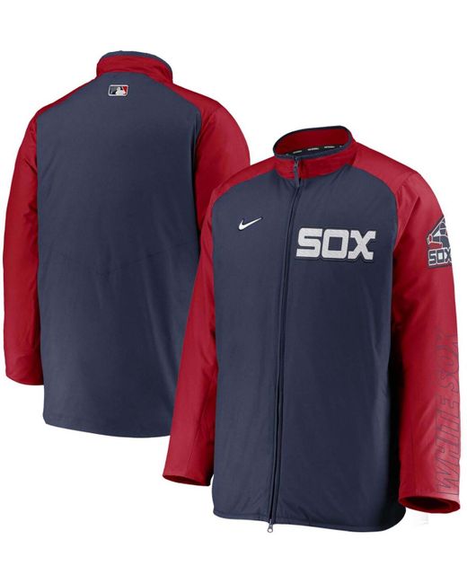 Nike Blue Chicago White Sox Authentic Collection Dugout Full-zip Jacket for men
