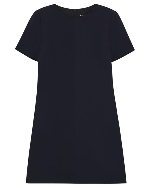 Boss Black Boss By Soft Crepe Shift Dress