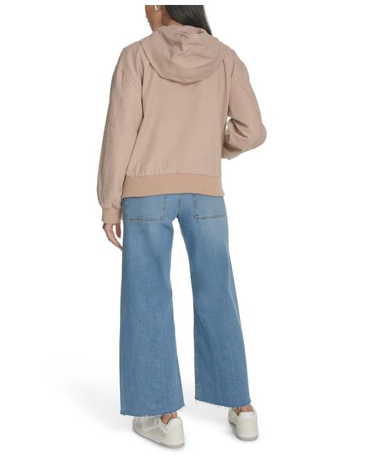 Levi's Natural Relaxed Hooded Bomber Jacket
