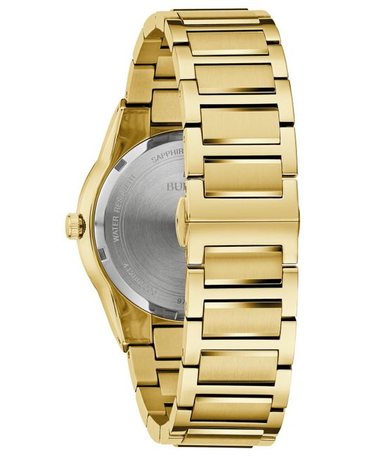 Bulova Metallic Modern Millennia Stainless Steel Bracelet Watch 41mm for men