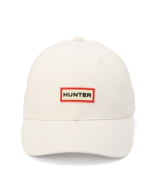 Hunter White Adjustable Sweatband Baseball Hat