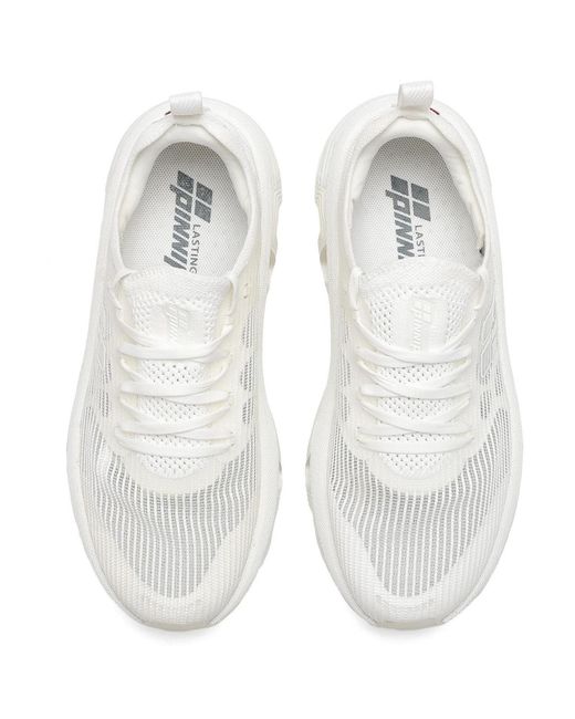 Pinnip White Performance Sneakers Wave for men