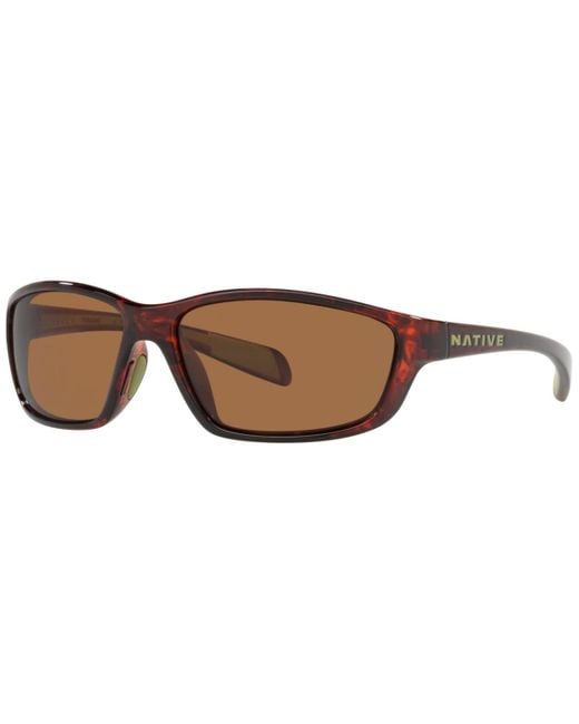 Native Eyewear Native Kodiak Polarized Sunglasses in Brown for Men Lyst