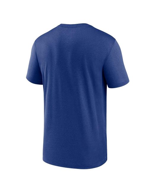 Nike Blue Philadelphia Phillies Legend Fuse Large Logo Performance T-shirt for men