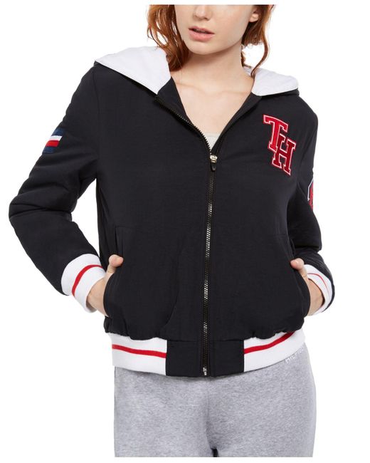 tommy hilfiger varsity hoodie