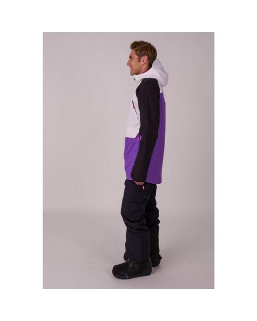 OOSC Purple Clothing Sp Overhead Jacket for men