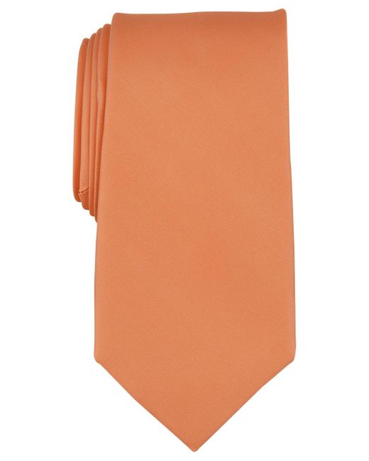Michael Kors Orange Sapphire Solid Tie for men
