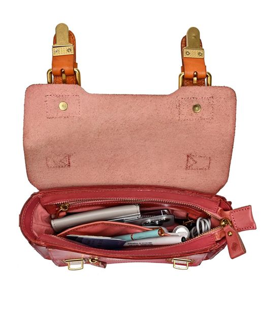 Old Trend Red Aster Mini Satchel