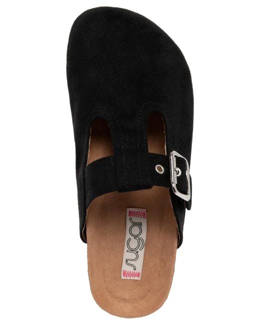 Sugar Black Snicker Closed Toe Clogs