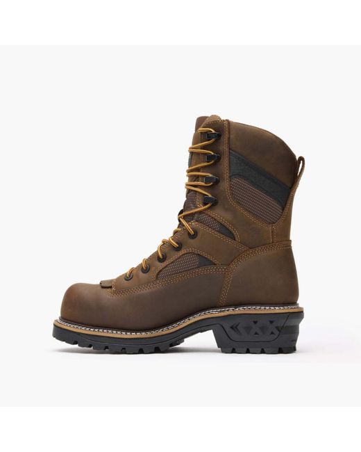 Georgia Boot Brown Ltx Logger Composite Toe Waterproof Work Boot for men