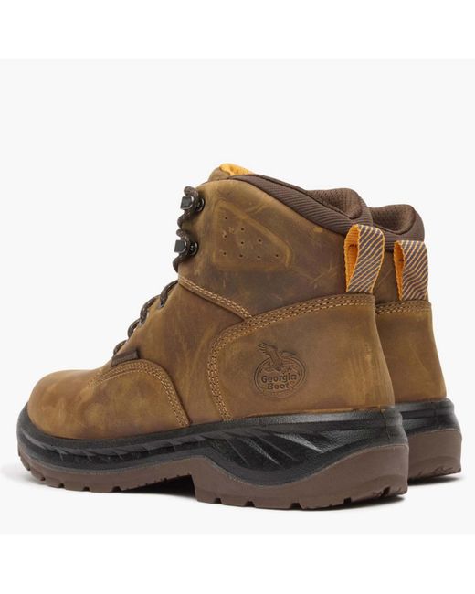 Georgia Boot Brown Ot Waterproof Work Boot for men