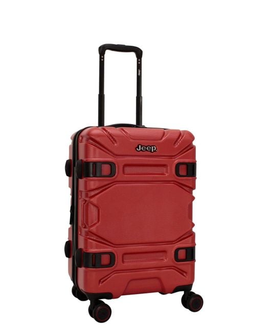 Jeep Red Alpine Luggage Collection