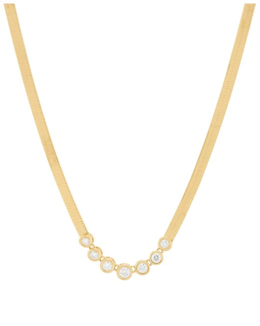 Macy's Metallic Created Necklace (3/4 Ct. T.w.