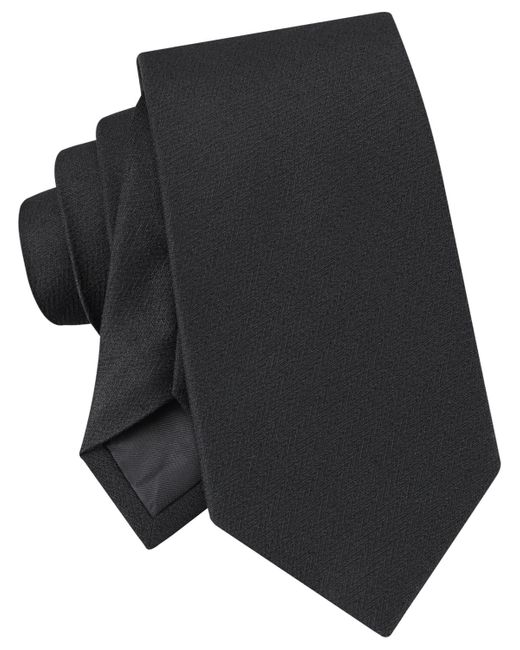 Calvin Klein Black Cooper Chevron Tie for men