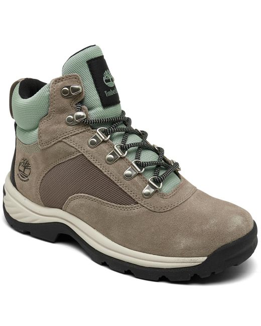 Timberland Gray White Ledge Water-resistant Hiking Boots From Finish Line