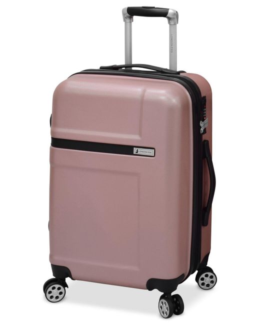 London Fog Multicolor Southbury 21" Hardside Expandable Spinner Carry-on Suitcase