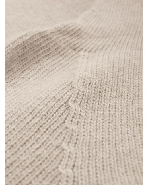 Celtic & Co. Natural Collared Slouch Sweater