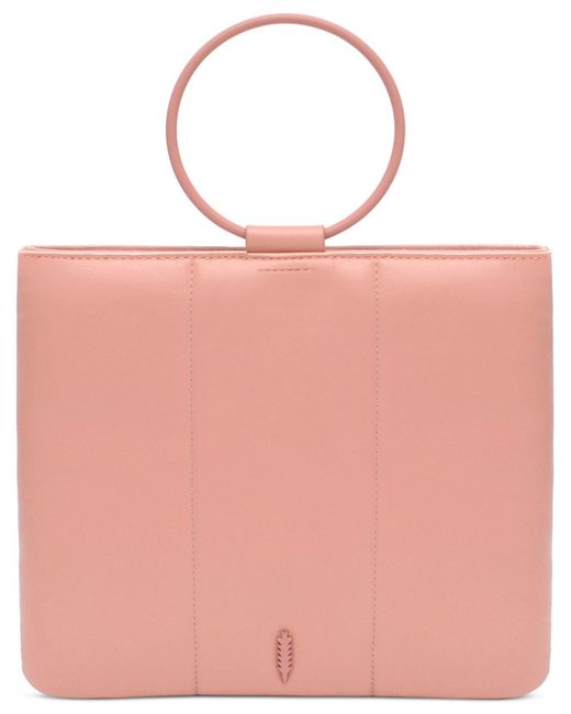 thacker Pink Leather Le Pouch Bangle