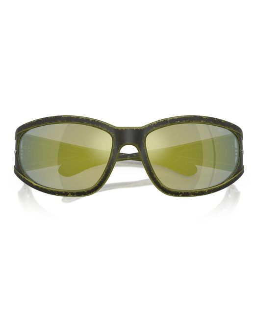 DIESEL Green Large Sunglasses