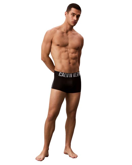 Calvin Klein Black Intense Power Athletic Low-rise Trunks for men