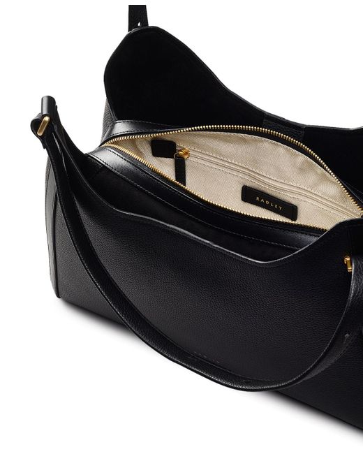 Radley Black Clarendon Row Medium Zip Top Grab Bag