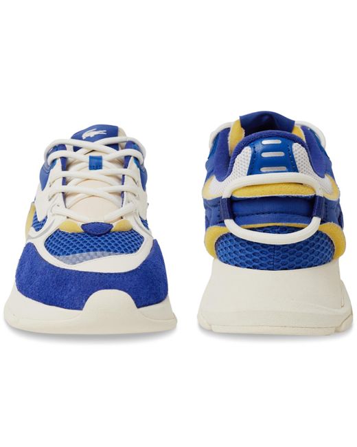 Lacoste Blue L003 Neo Lace-up Sneakers for men