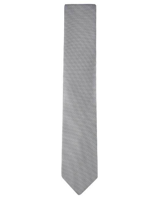 Calvin Klein Gray Spun Solid Tie for men