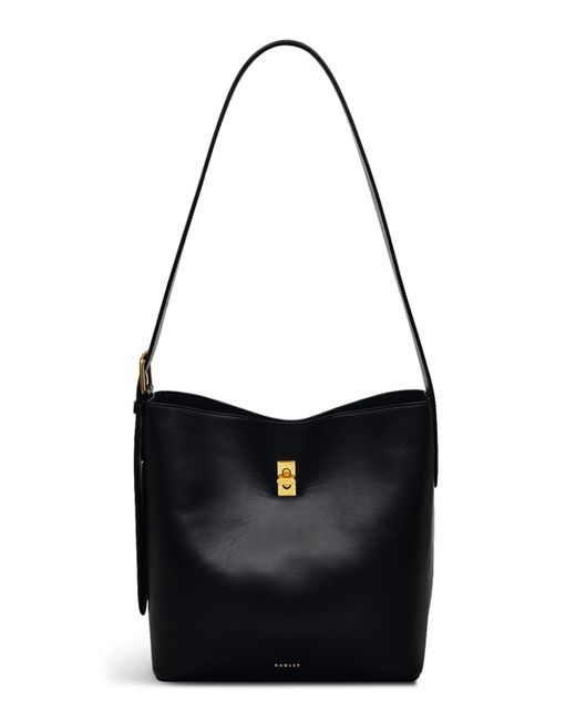 Radley Black Threadneedle Street Large Shoulder Bag