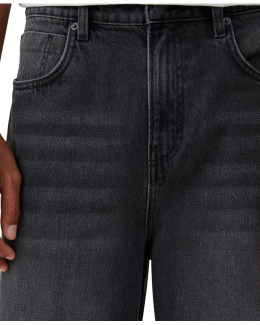 Cotton On Black Super baggy Jean for men
