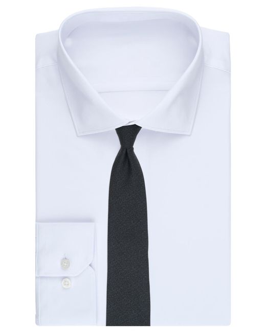 Club Room Gray Miles Solid Pattern Tie for men