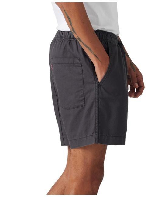 Levi's Blue Relaxed-fit Drawstring Shorts for men