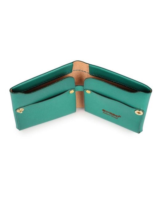 Old Trend Green Celosia Bifold Wallet