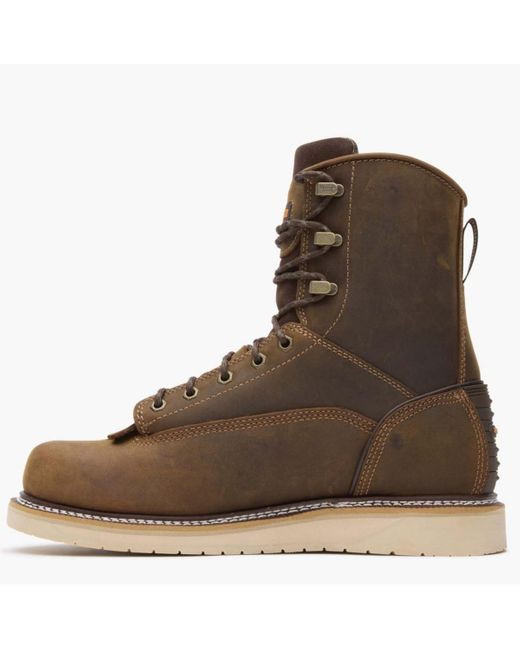 Georgia Boot Brown Amp Lt Wedge Waterproof Work Boot for men