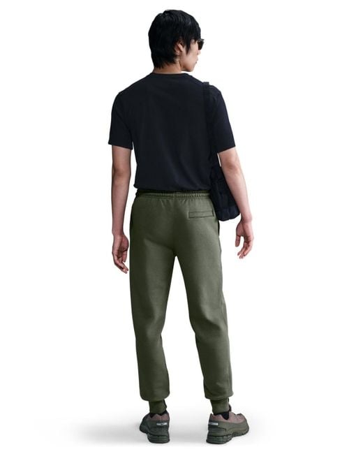 Nike Black Club Fleece Drawstring joggers for men