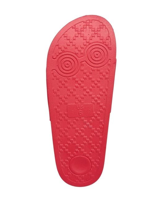 True Religion Red Kendra Pool Slide