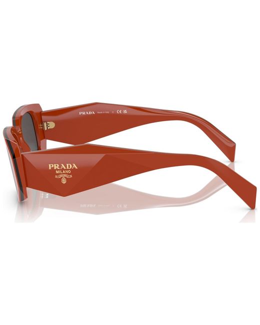 Prada Brown Sunglasses, Pr 17ws