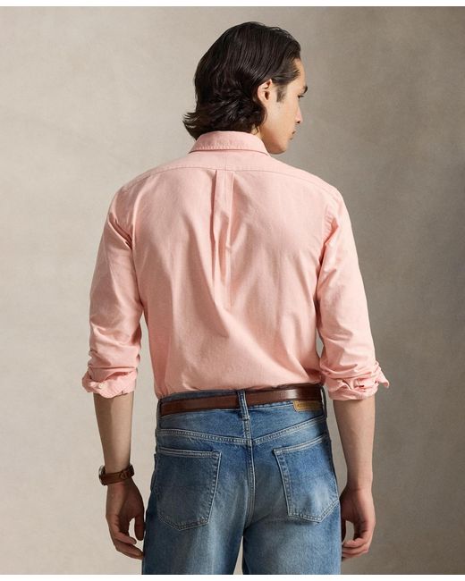 ralph lauren classic fit dress shirt Polo Ralph Lauren Classic Fit Striped Oxford Shirt main image 0
