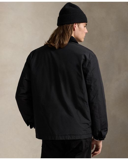 Polo Ralph Lauren Black The Elsdon Down Utility Jacket for men