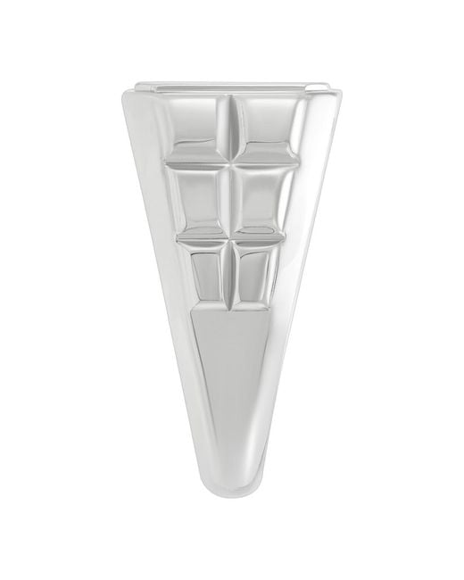 Macy's White Signet Ring for men