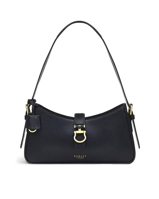 Radley Linden Gardens Zip Top Mini Shoulder Bag in Black Lyst