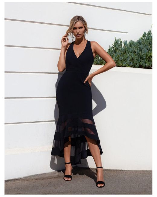 xscape illusion mermaid gown