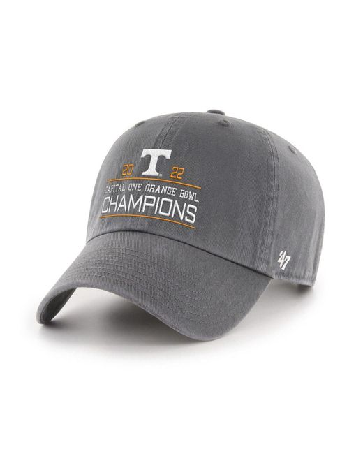 47 Brand Charcoal Tennessee Volunteers 2022 Orange Bowl Champions Clean