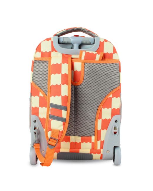 J World Orange Sundance Laptop 20" Rolling Backpack