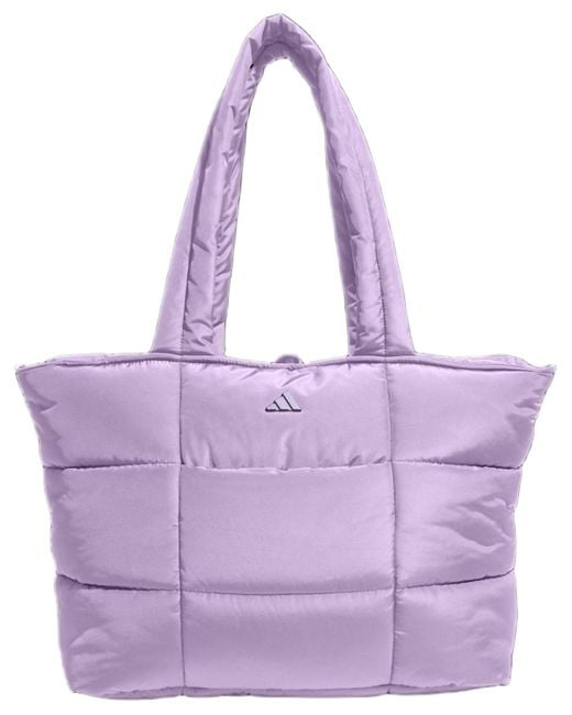 Adidas Purple All Me 3 Quilted Tote