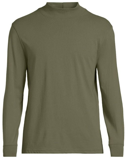 Mens Turtleneck Shirt Lands End Super T Mock Turtleneck Lands' End