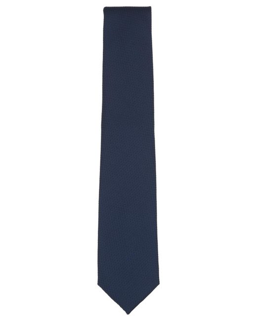 Perry Ellis Blue Classic Solid Pattern Tie for men