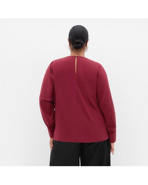 City Chic Red Katie Shirt