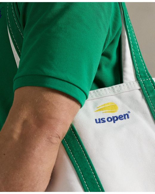 Polo Ralph Lauren White Us Open Canvas Tote